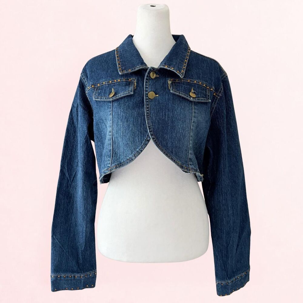 Wester Women's Denim Cropped Jacket